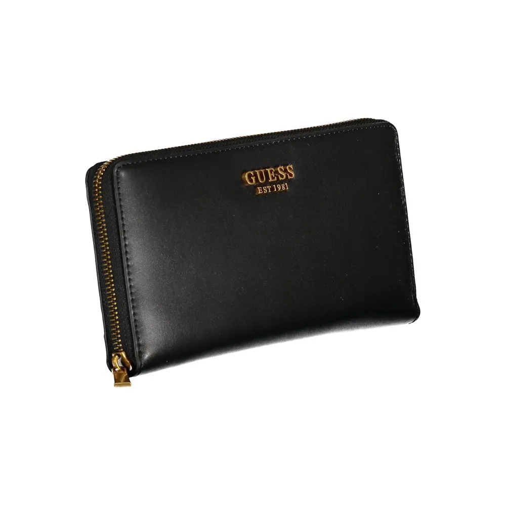 Triple-Compartment Chic Black Wallet sold by Louxly product image thumbnail 3