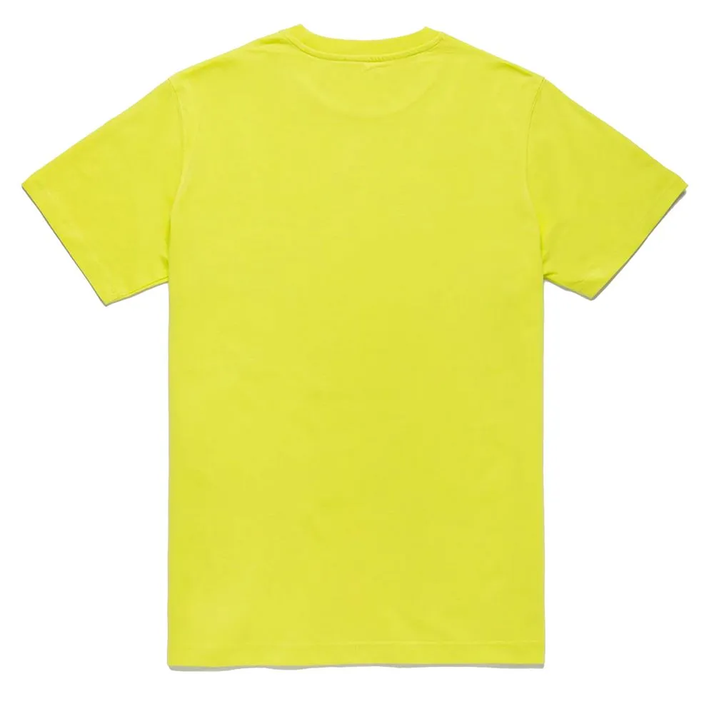 Embossed Logo Cotton T-Shirt in Yellow sold by Louxly product image thumbnail 2
