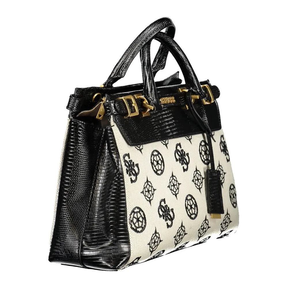 Black Cotton Handbag sold by Louxly product image thumbnail 2