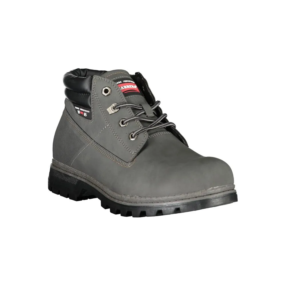 Sleek Carrera Lace-Up Boots with Contrast Detail sold by Louxly product image thumbnail 2