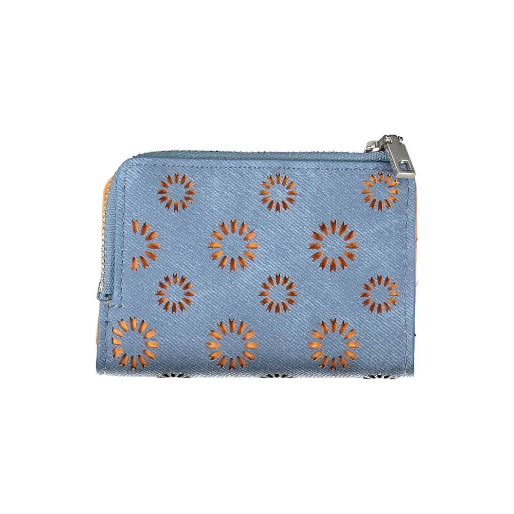 Light Blue Polyester Wallet sold by Louxly product image thumbnail 2