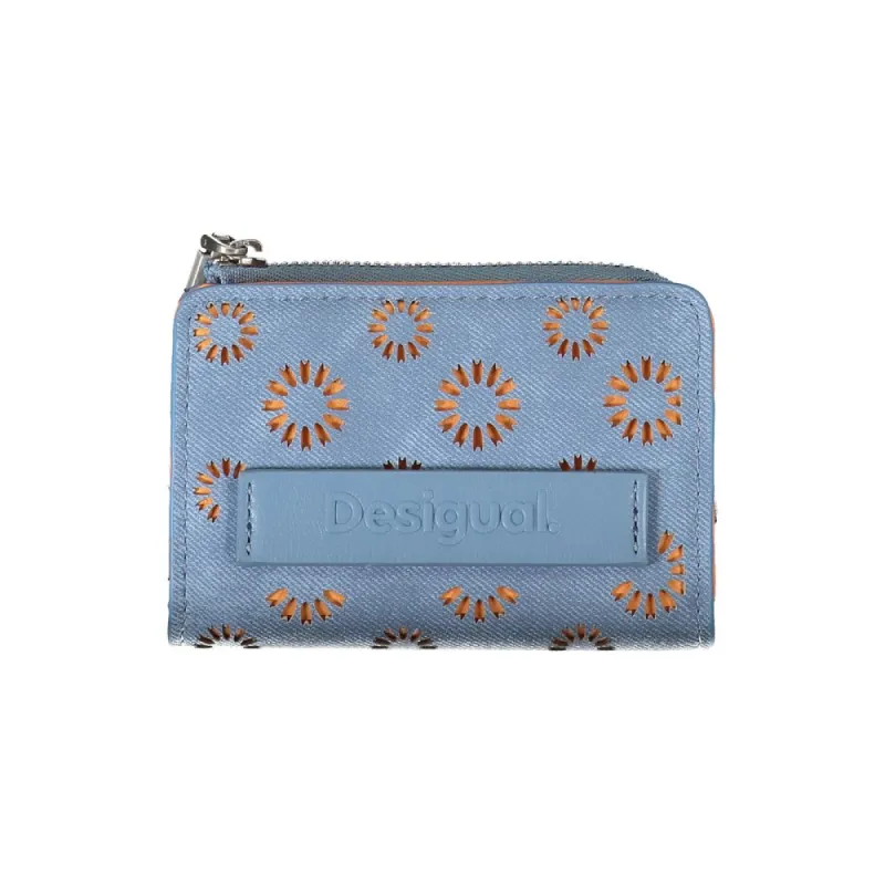 Light Blue Polyester Wallet sold by Louxly