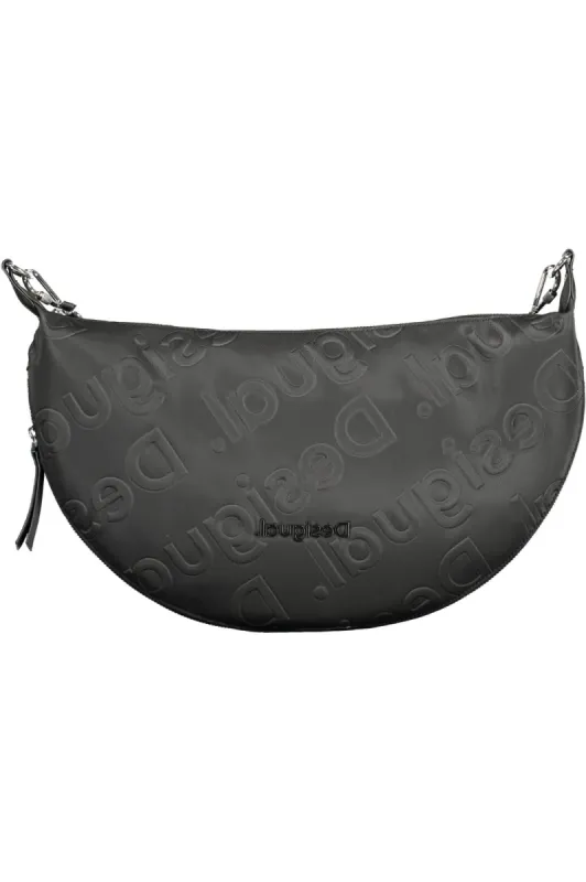 Chic Black Expandable Shoulder Bag sold by Louxly