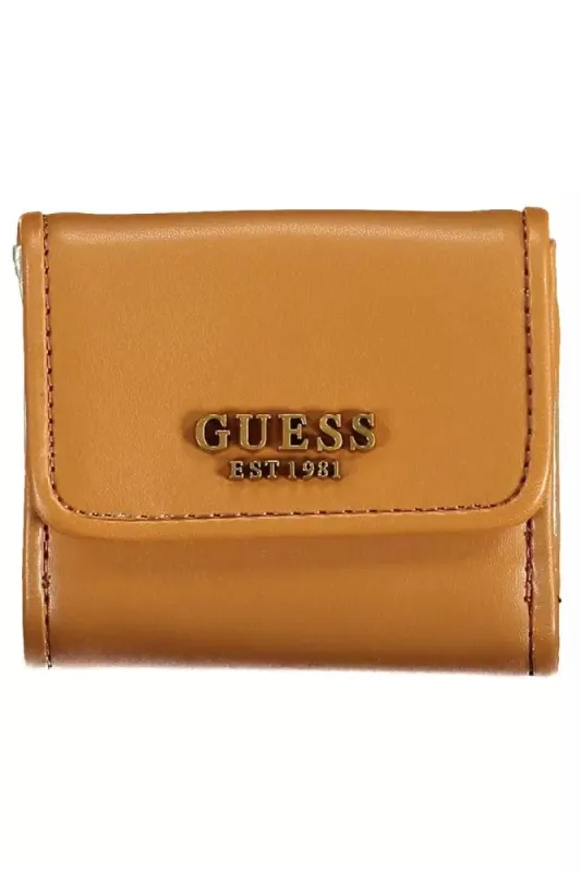 Brown Polyethylene Women Wallet sold by Louxly