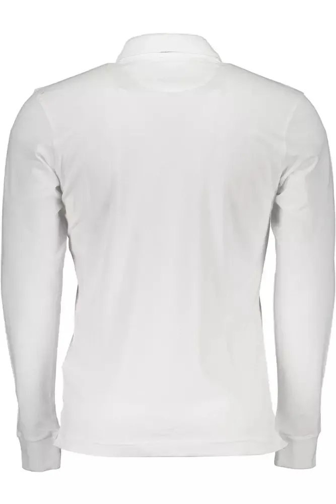 White Cotton Men Polo Shirt sold by Louxly product image thumbnail 2