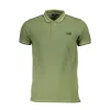 Green Cotton Polo Shirt sold by Louxly