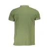 Green Cotton Polo Shirt sold by Louxly