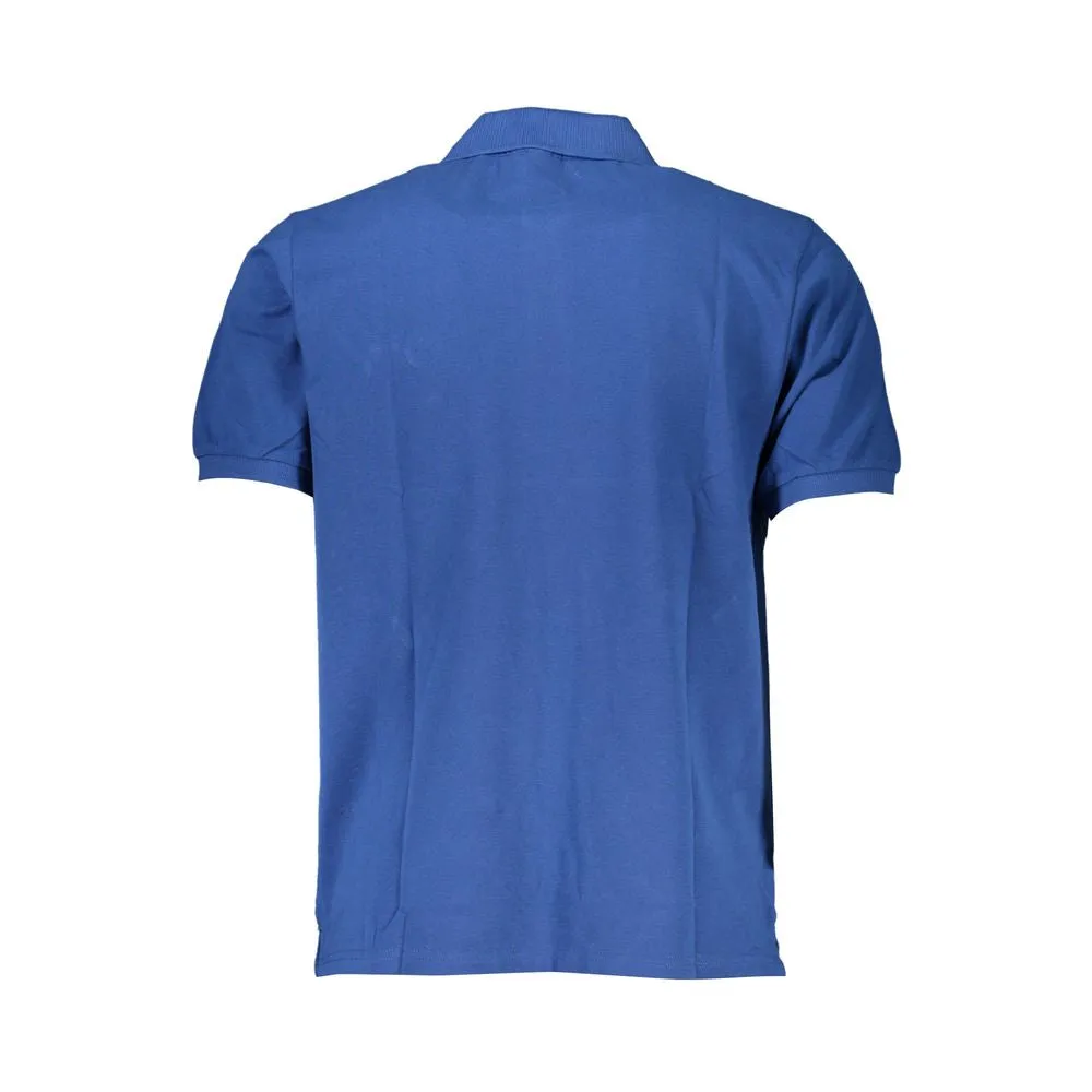 Blue Cotton Polo Shirt sold by Louxly product image thumbnail 2