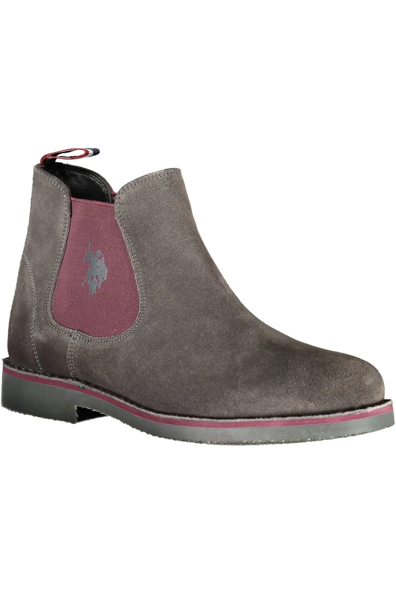 Gray Leather Men Boot sold by Louxly product image thumbnail 2