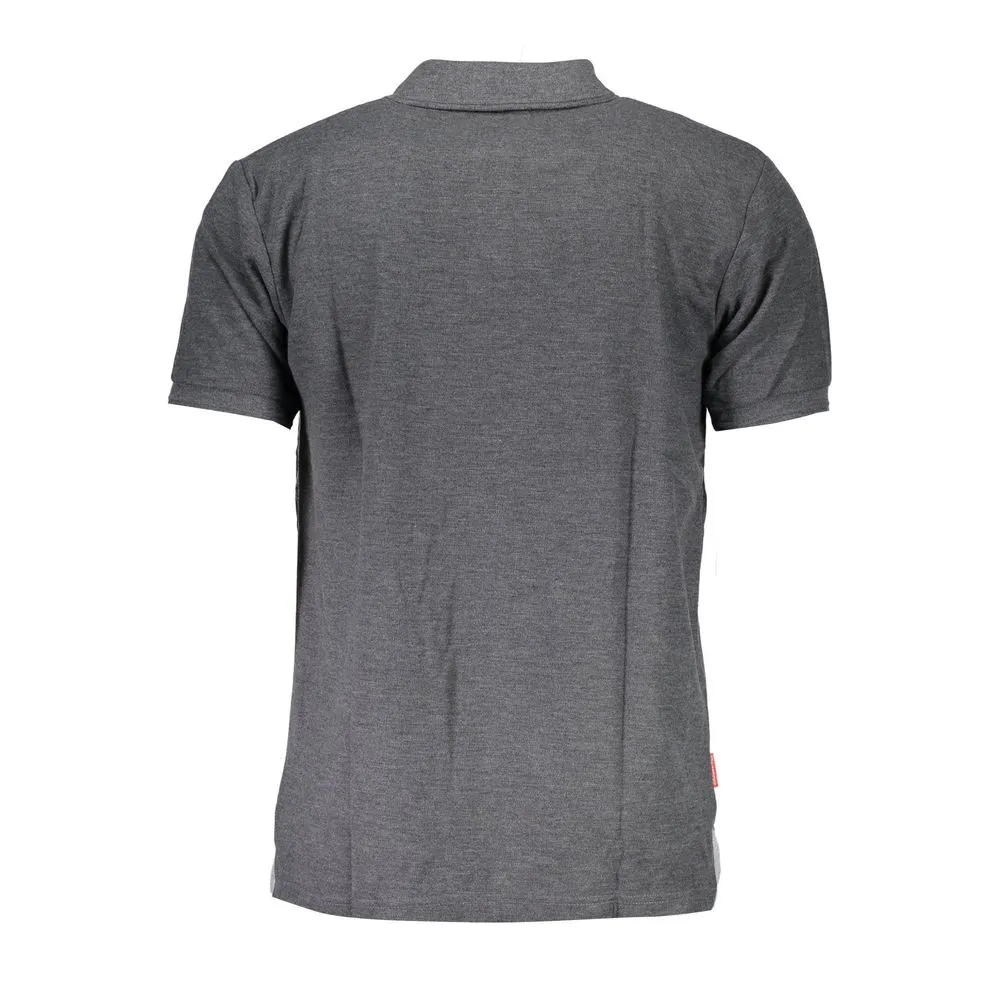 Gray Cotton Polo Shirt sold by Louxly product image thumbnail 2