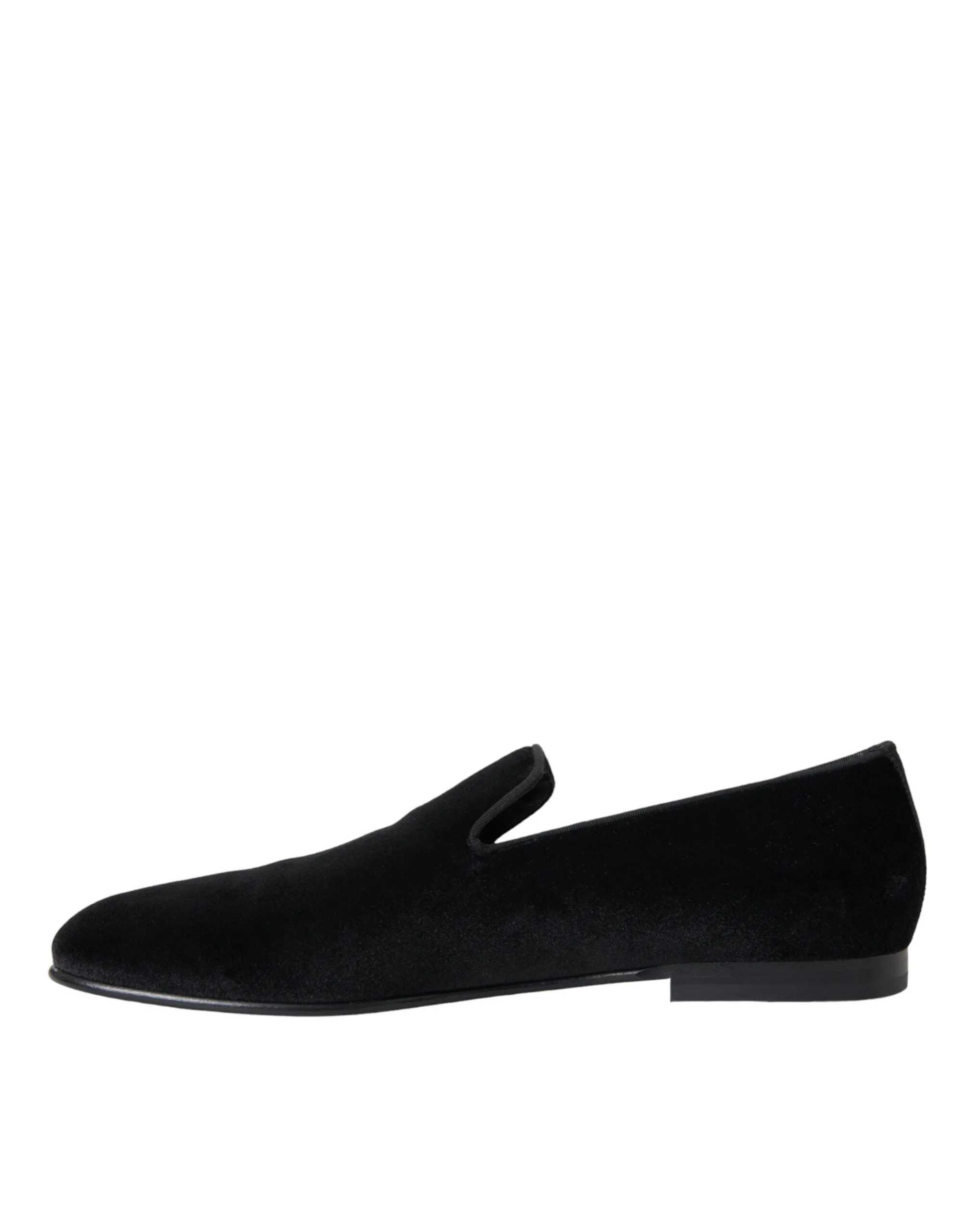 Black Suede Loafers Formal Dress Slip On Shoes sold by Louxly product image thumbnail 5