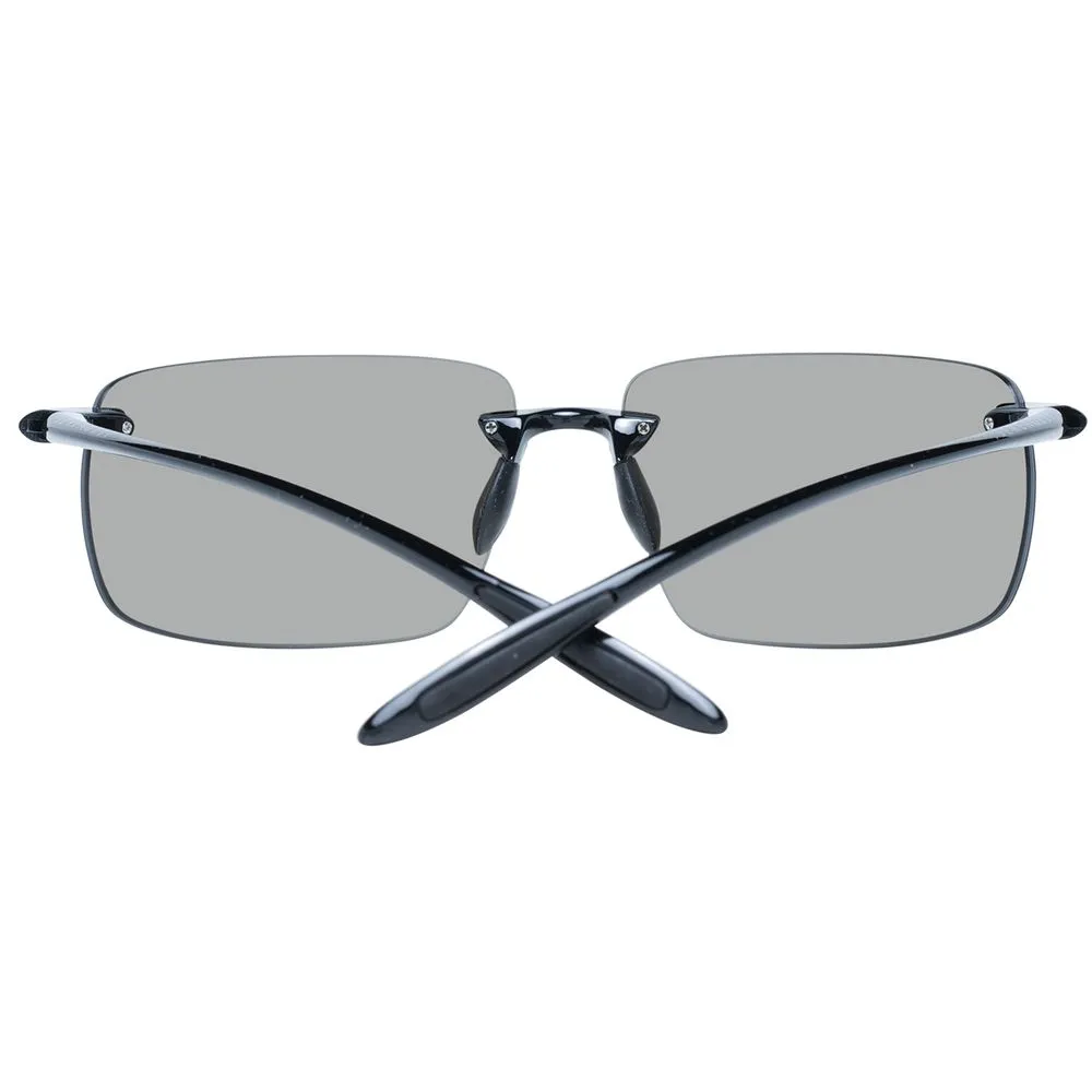 Black Unisex Sunglasses sold by Louxly product image thumbnail 3