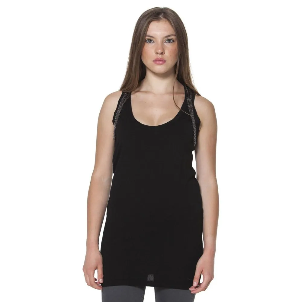 Black Polyester Tops & T-Shirt sold by Louxly