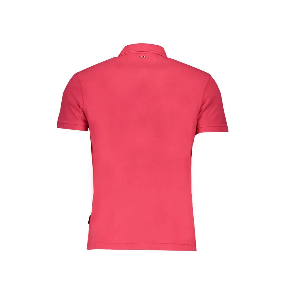 Pink Cotton Polo Shirt sold by Louxly product image thumbnail 2