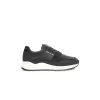 Blue Leather Men Sneaker sold by Louxly