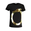 Black Cotton T-Shirt sold by Louxly