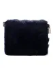 Exquisite Blue Mink Fur Shoulder Bag sold by Louxly