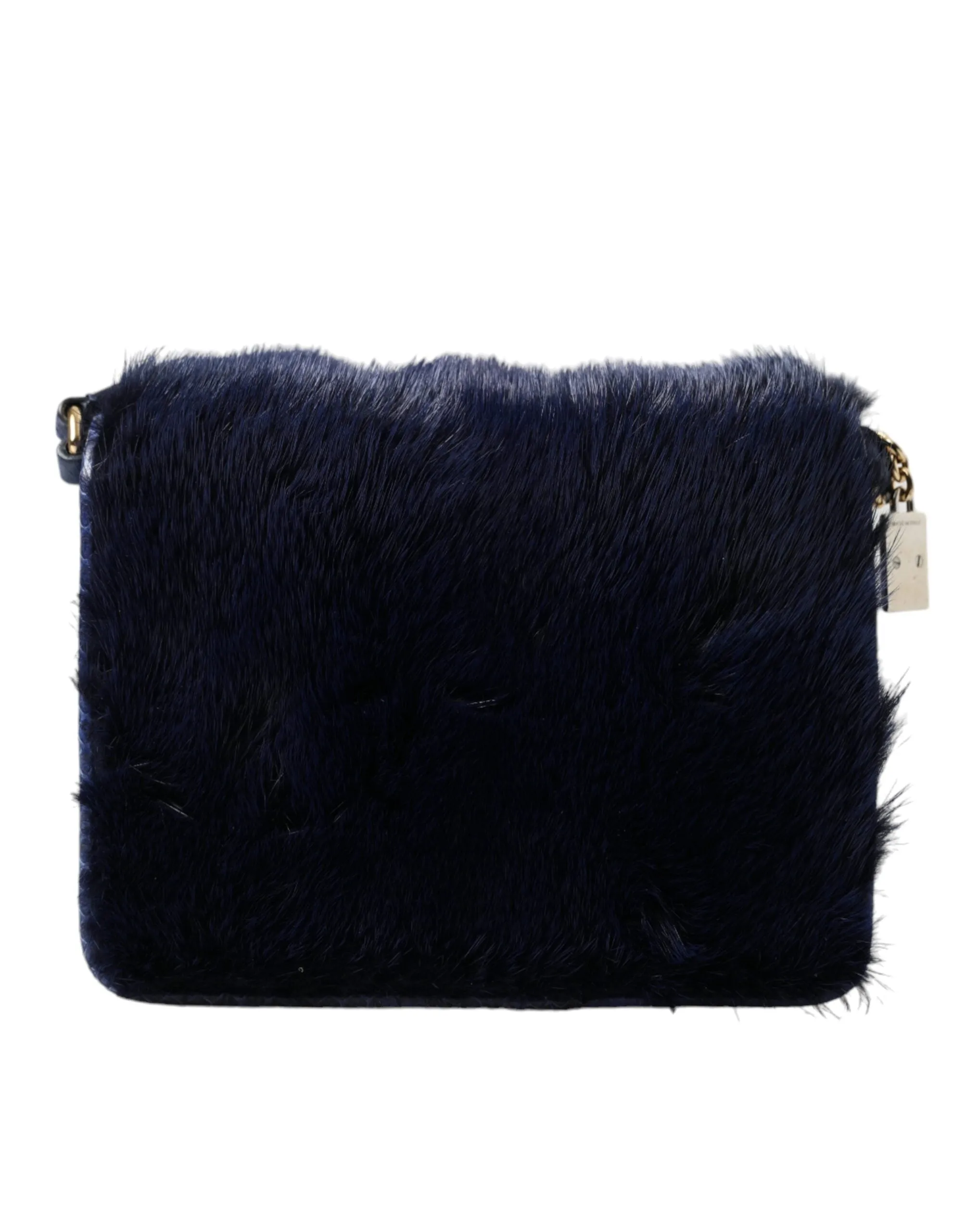 Exquisite Blue Mink Fur Shoulder Bag sold by Louxly product image thumbnail 3