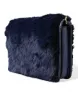 Exquisite Blue Mink Fur Shoulder Bag sold by Louxly