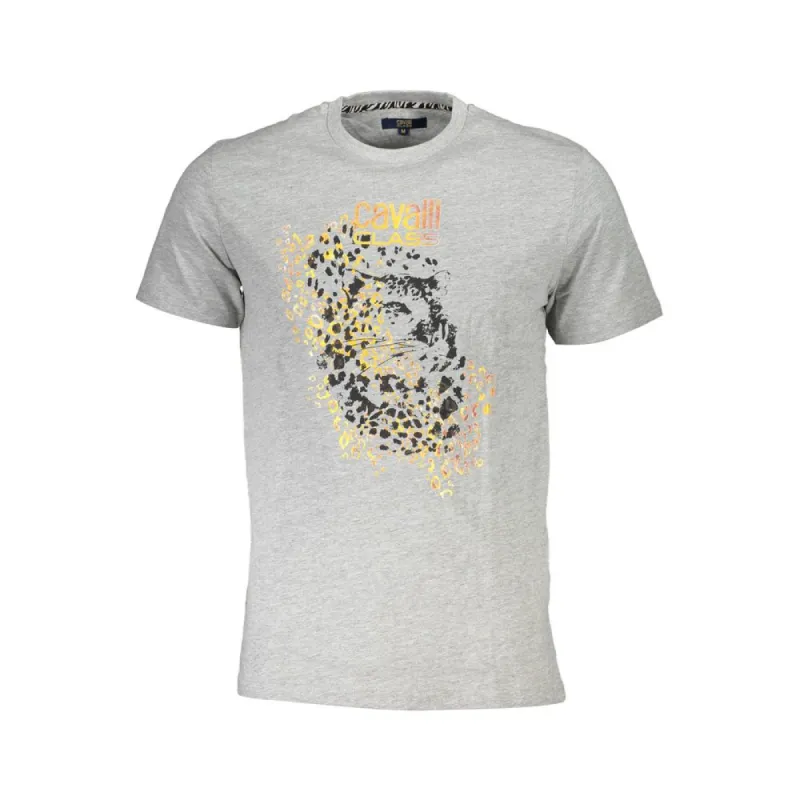 Gray Cotton T-Shirt sold by Louxly