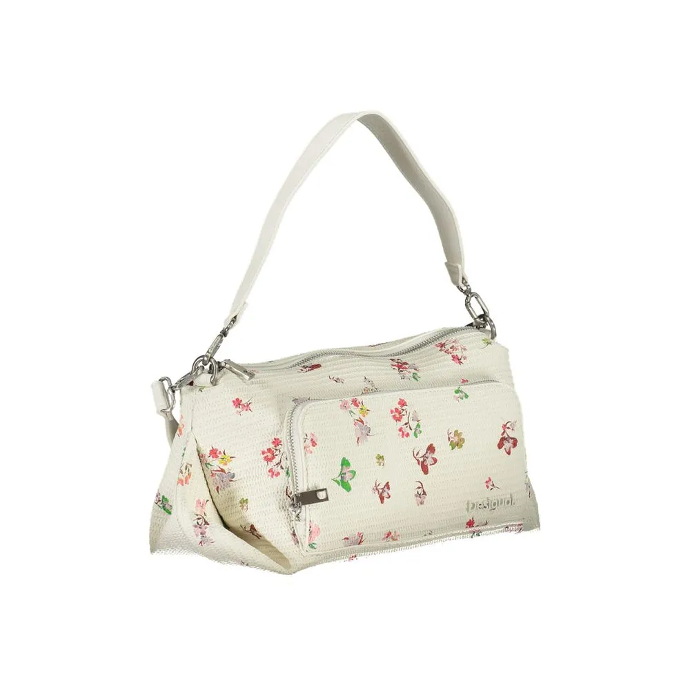 White Polyethylene Handbag sold by Louxly product image thumbnail 3