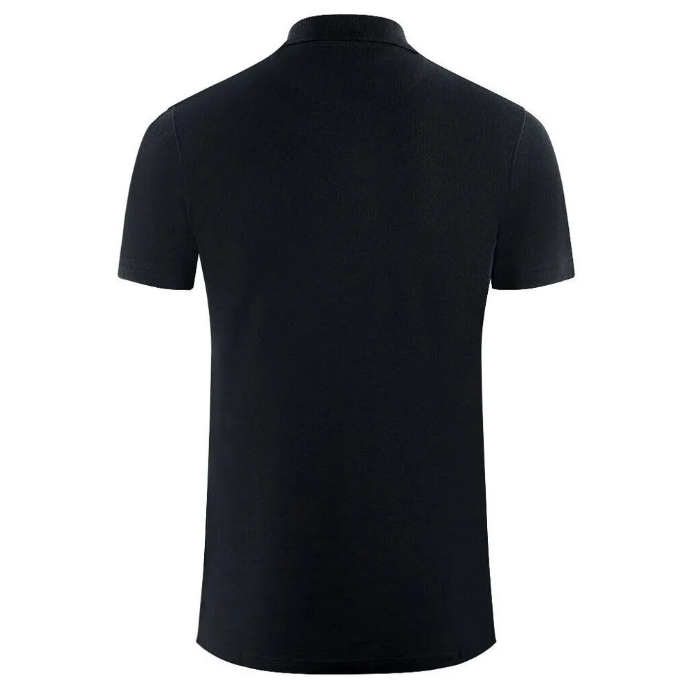 Elegant Contrast Logo Cotton Polo Shirt sold by Louxly product image thumbnail 2