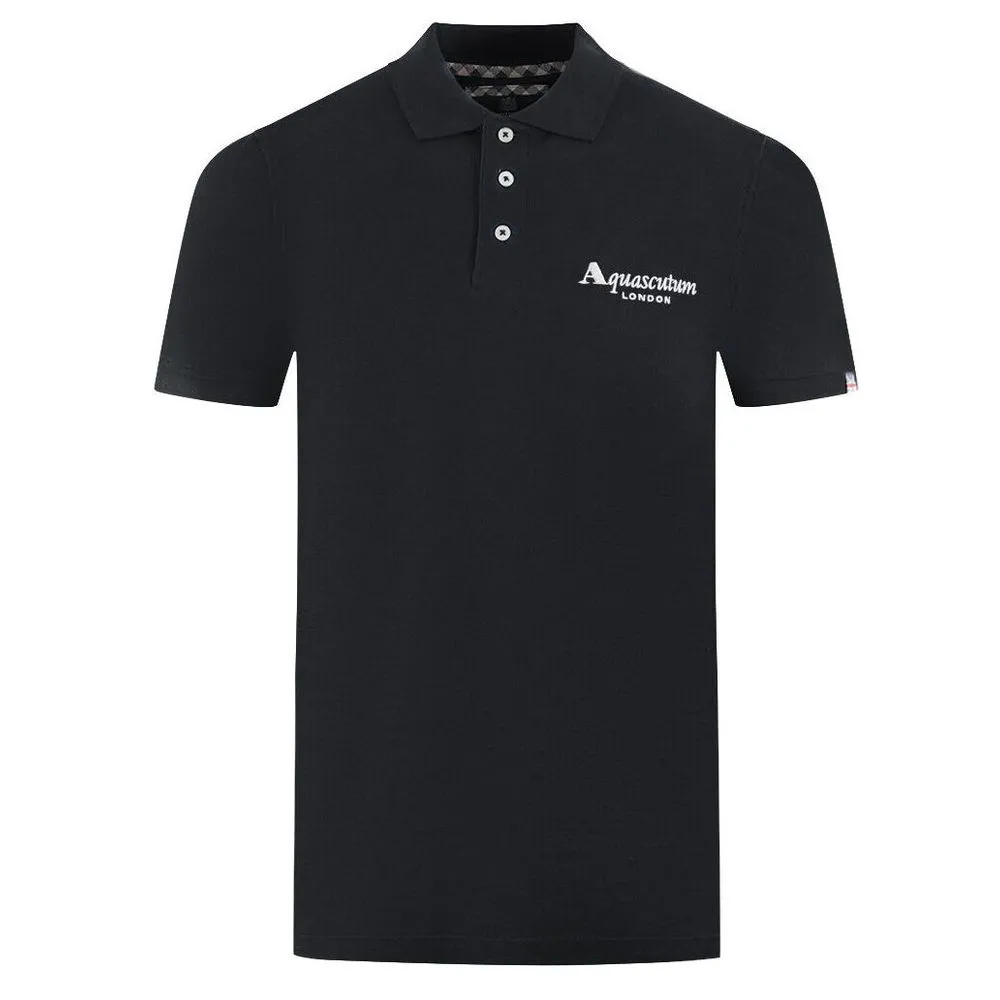 Elegant Contrast Logo Cotton Polo Shirt sold by Louxly