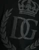 Elegant Embossed Logo Cotton Tee sold by Louxly
