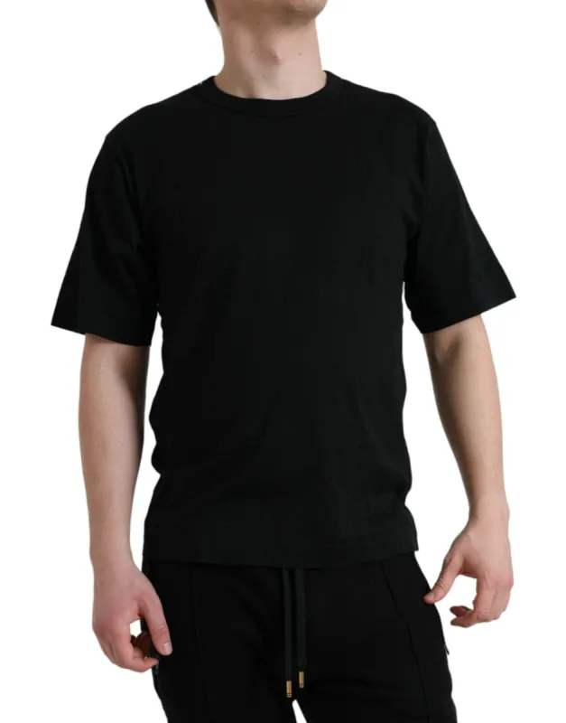 Elegant Embossed Logo Cotton Tee sold by Louxly