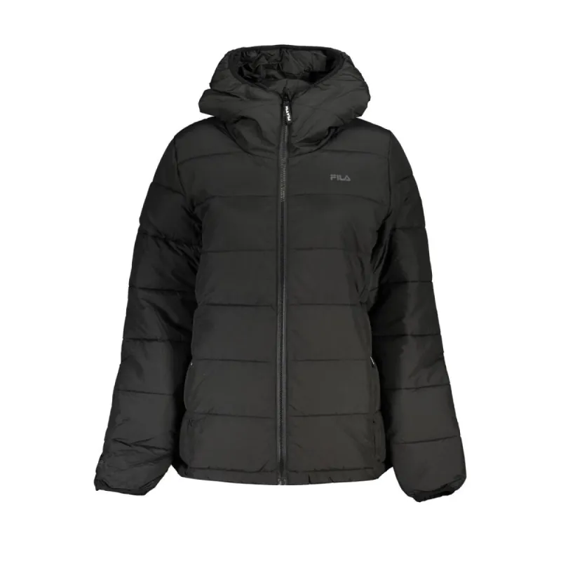 Black Polyester Jackets & Coat sold by Louxly