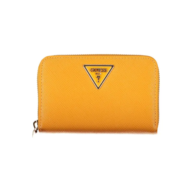 Orange Polyethylene Wallet sold by Louxly