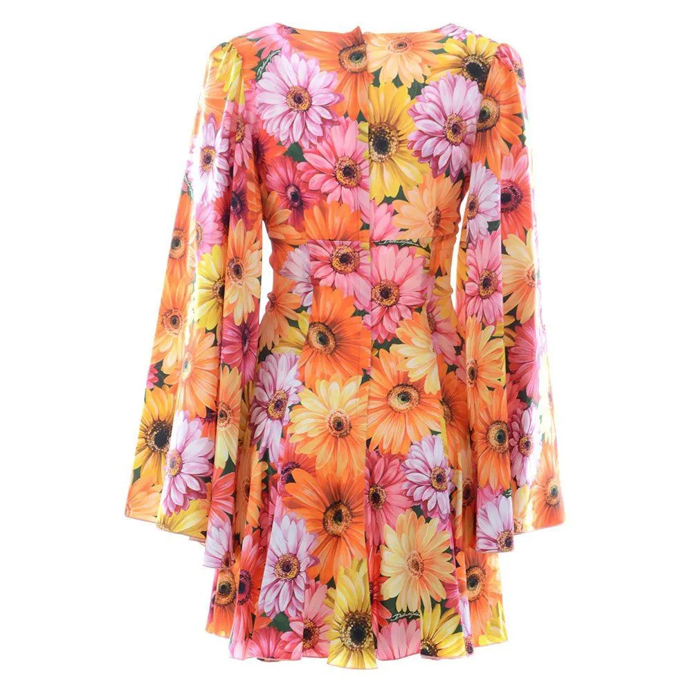 Multicolor Silk Dress sold by Louxly product image thumbnail 2