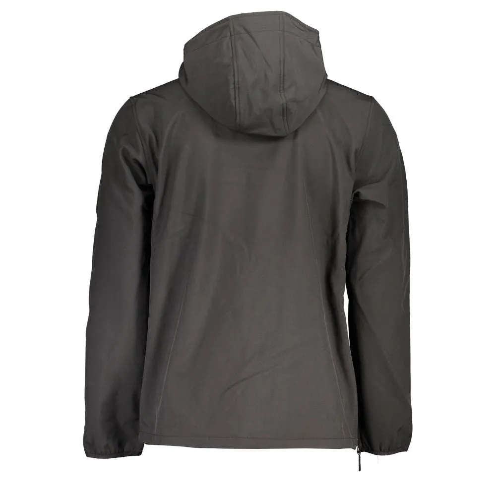 Sleek Soft Shell Hooded Jacket for Men sold by Louxly product image thumbnail 2