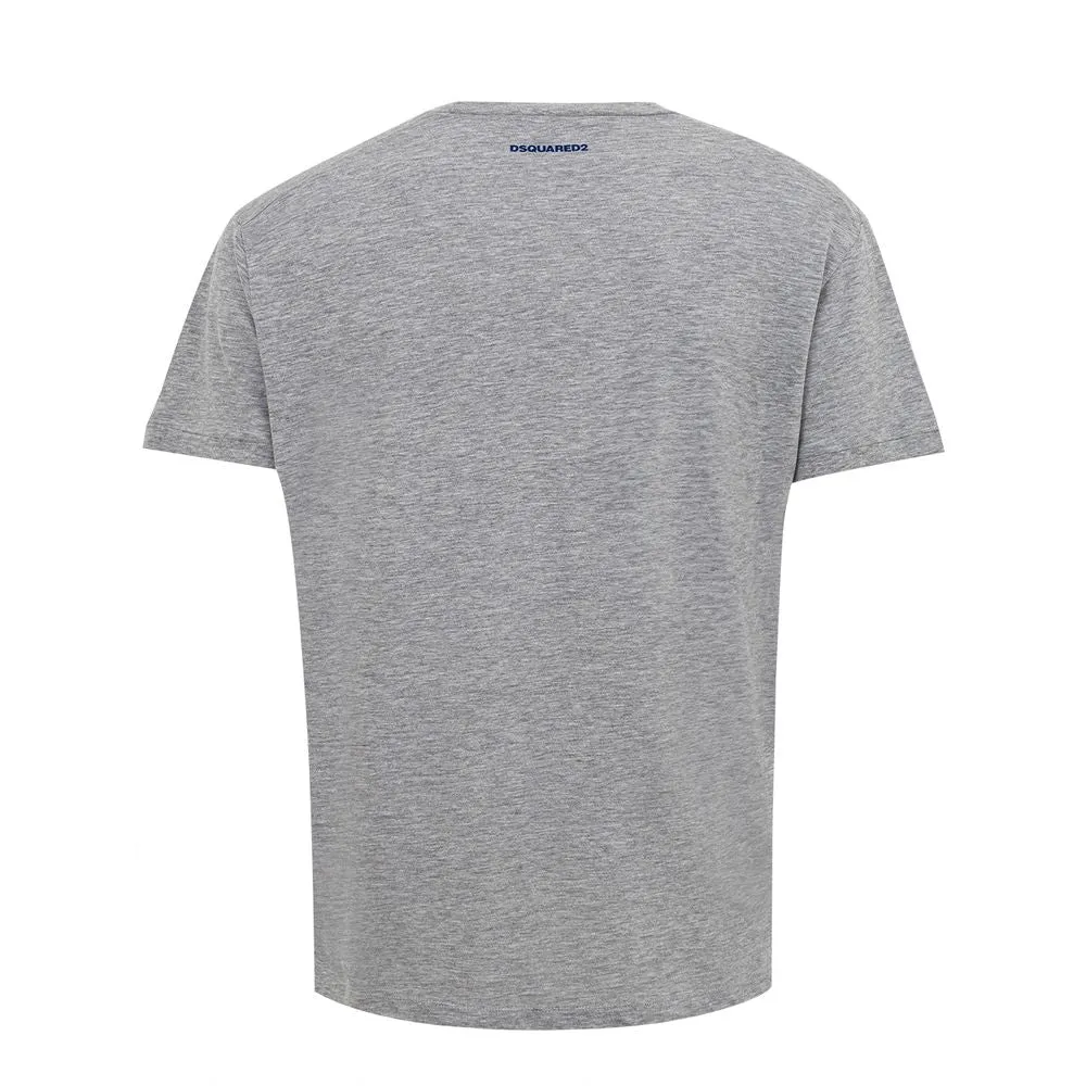 Gray Cotton T-Shirt sold by Louxly product image thumbnail 2