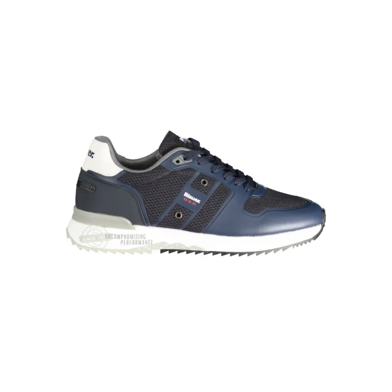 Blue Polyester Sneaker sold by Louxly