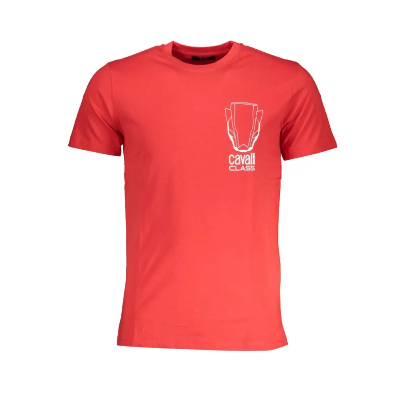 Red Cotton T-Shirt sold by Louxly