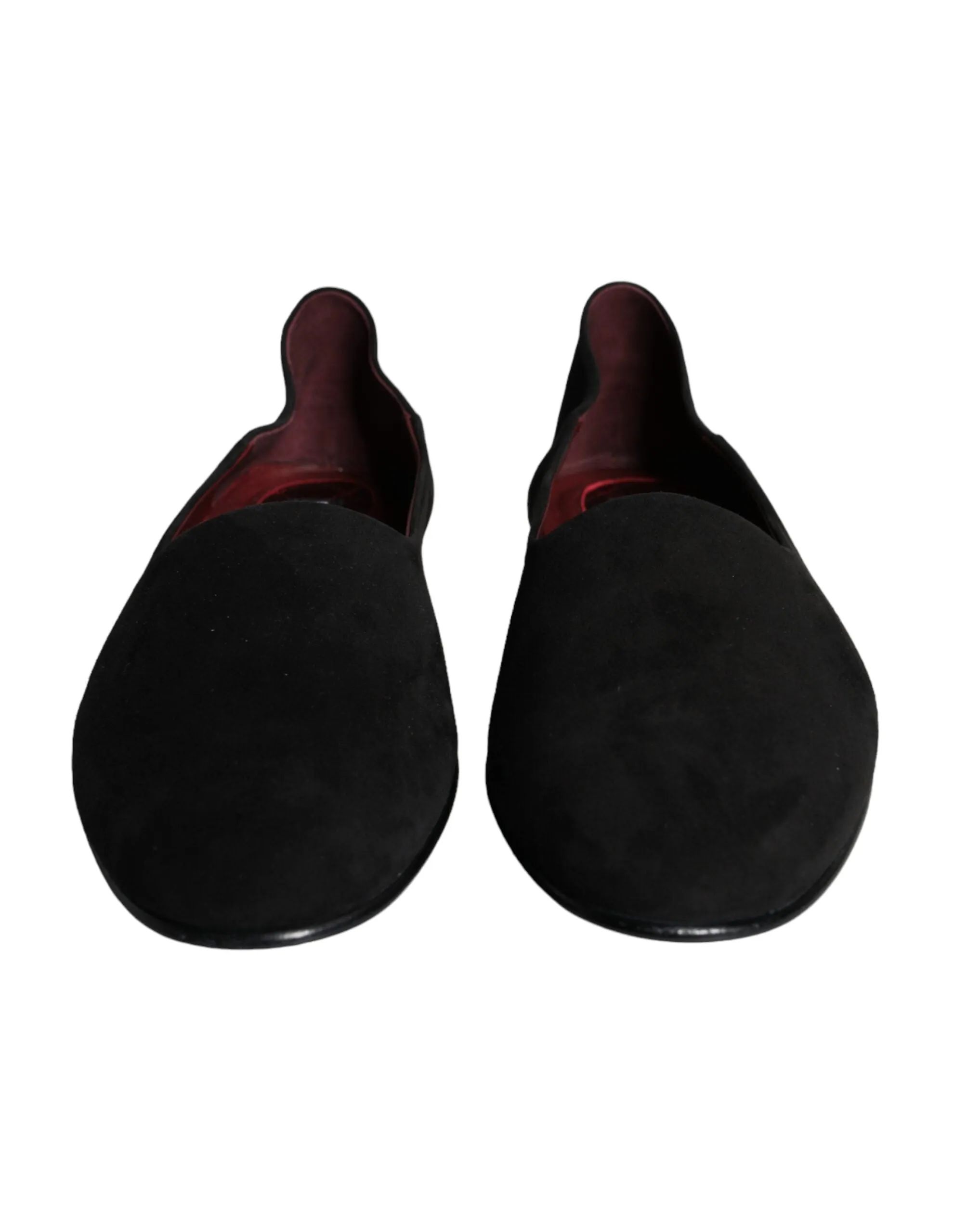 Black Suede Loafers Formal Slip On Shoes sold by Louxly product image thumbnail 2