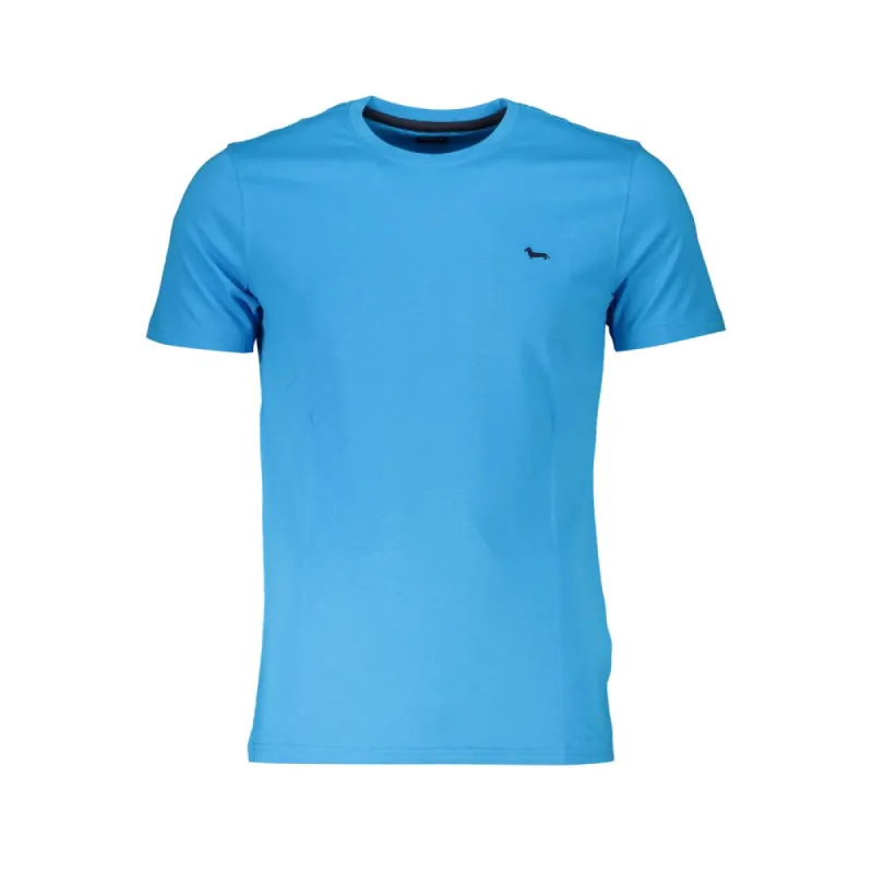 Light Blue Cotton T-Shirt sold by Louxly