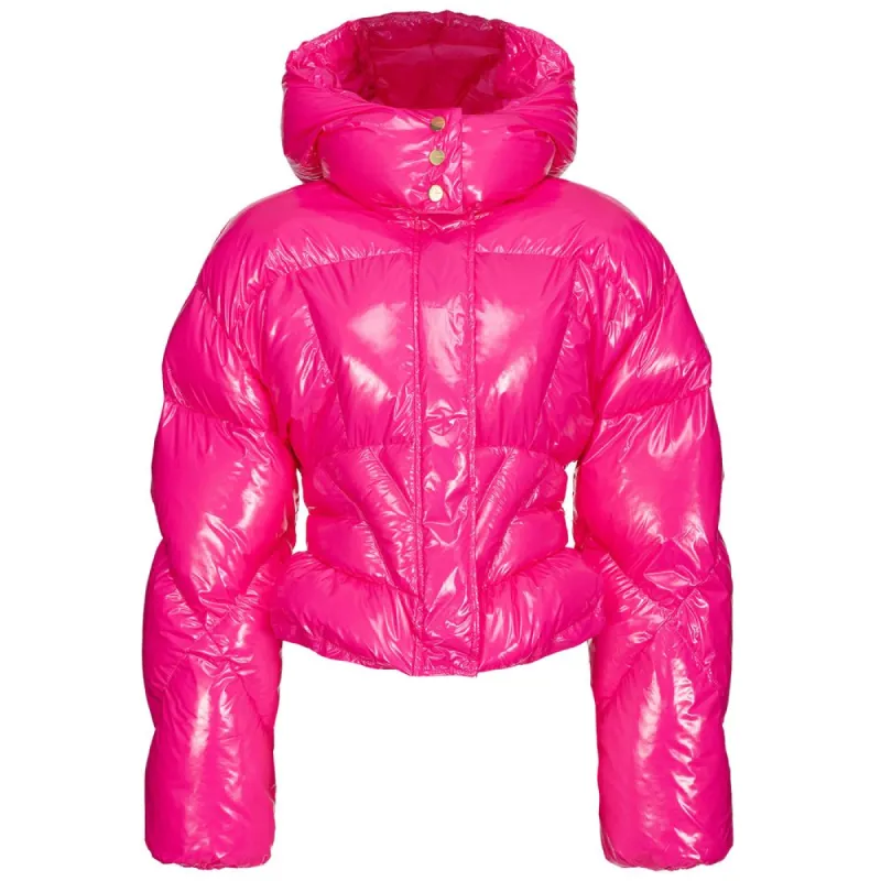 Fuchsia Nylon Jackets & Coat sold by Louxly