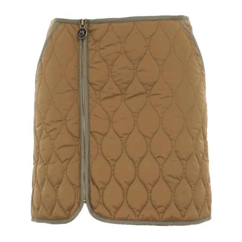 Brown Nylon Skirt made by Pinko