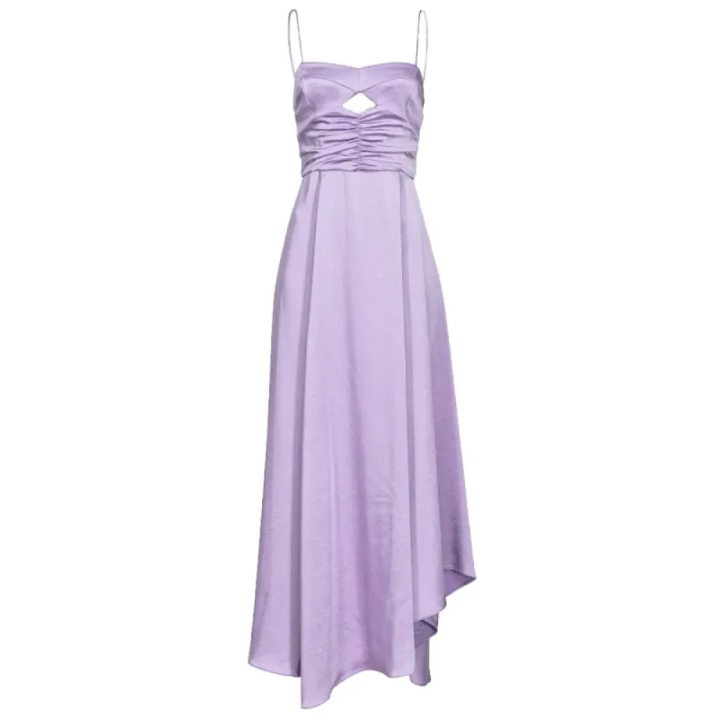 Purple Polyester Dress sold by Louxly