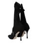 Black Stiletto Heels Mid Calf Boots Shoes sold by Louxly