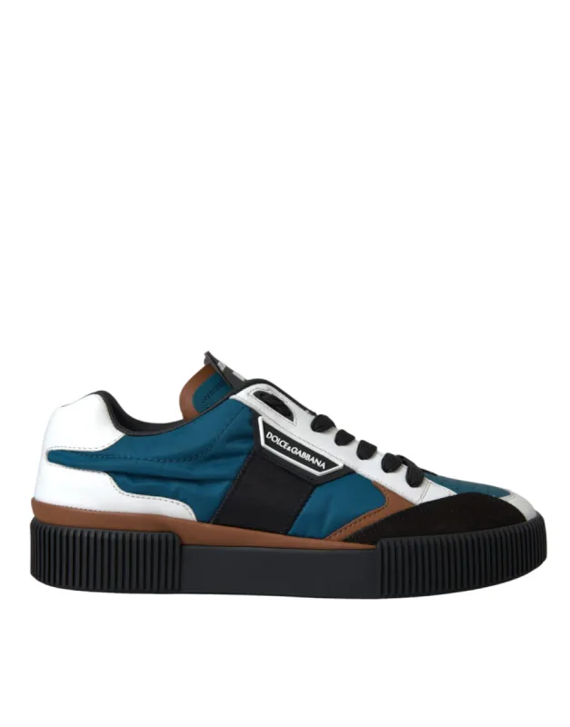 Multicolor MIAMI Leather Low Top Sneakers Shoes sold by Louxly