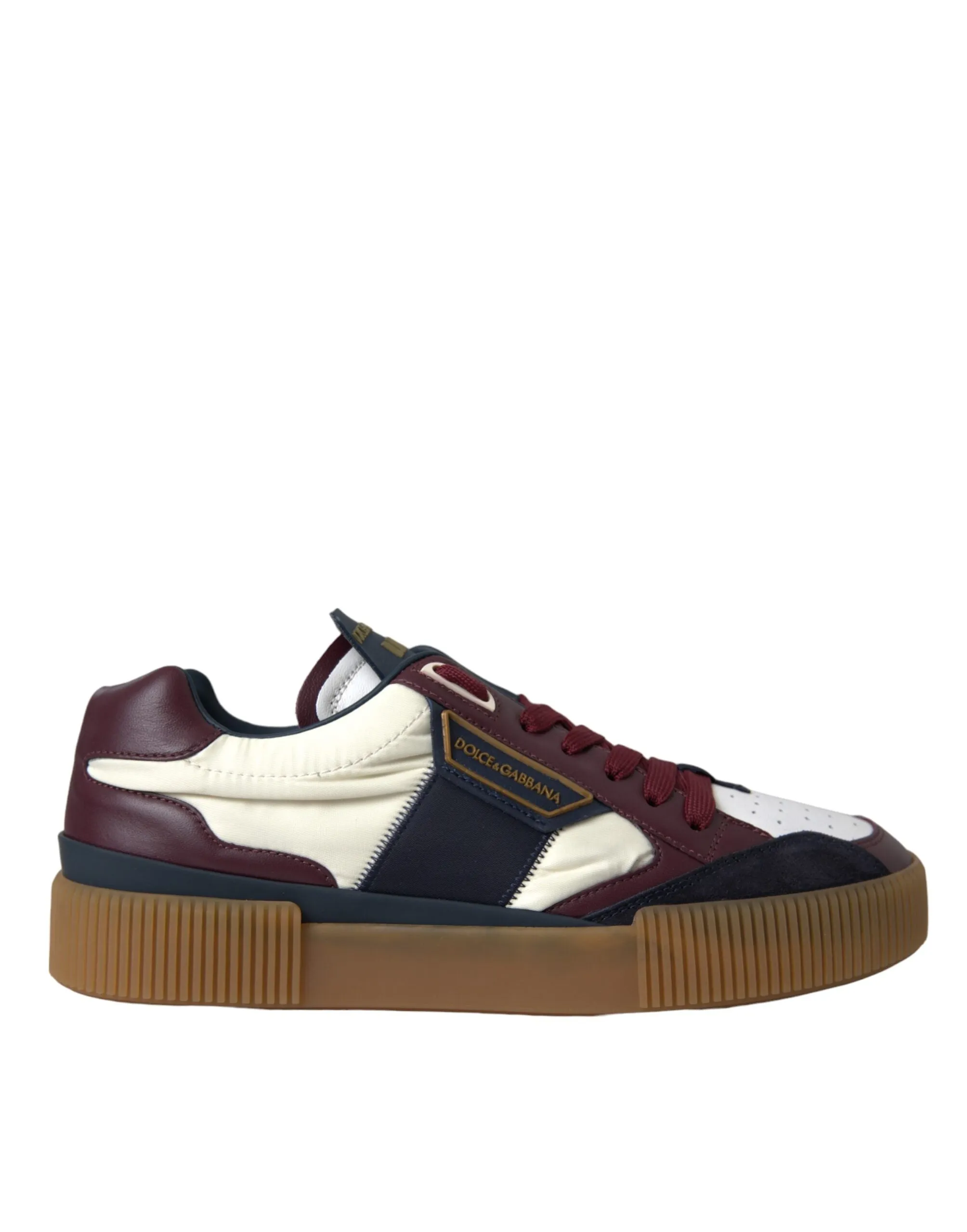 Multicolor Miami Leather Low Top Sneakers Shoes sold by Louxly