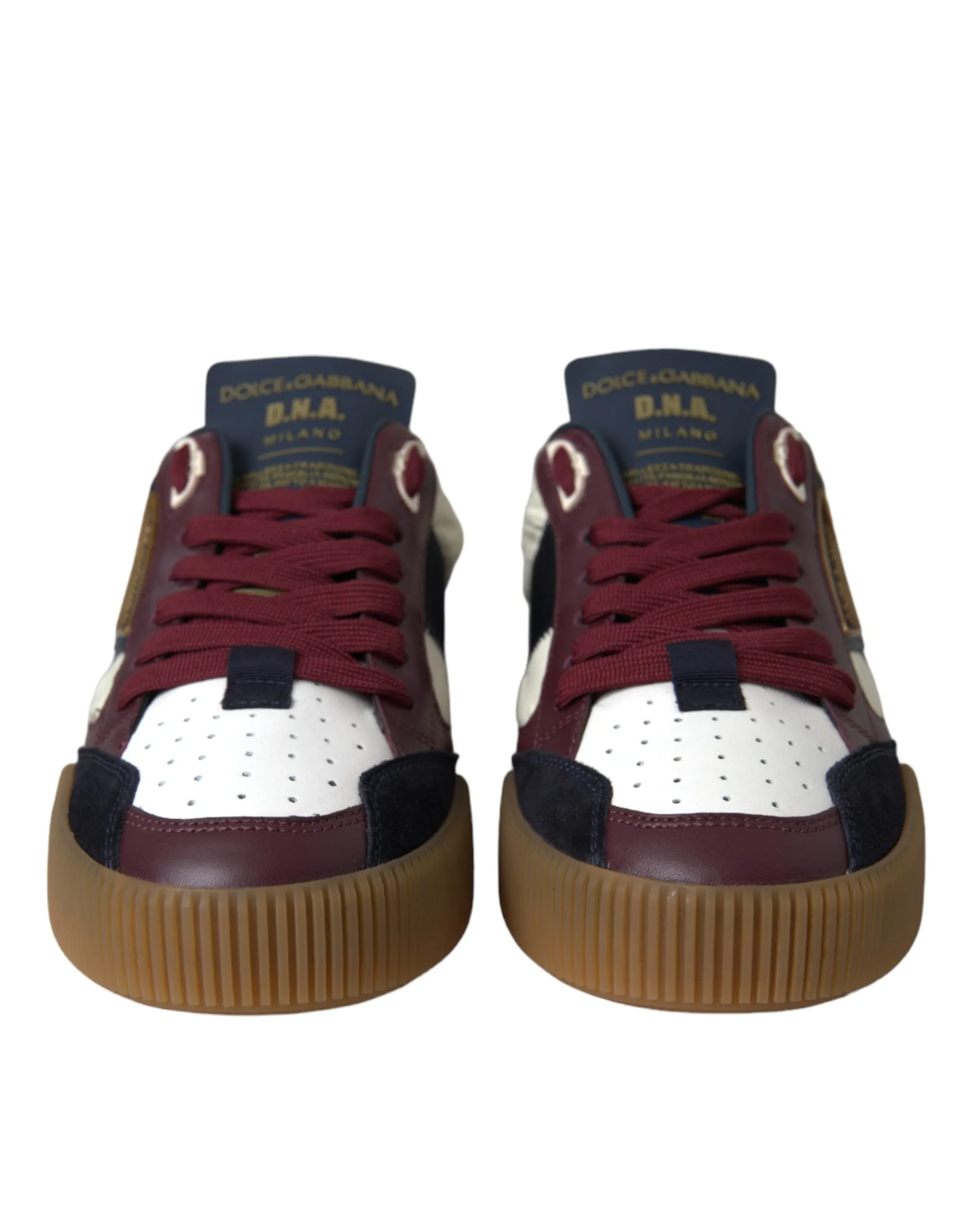 Multicolor Miami Leather Low Top Sneakers Shoes sold by Louxly product image thumbnail 2