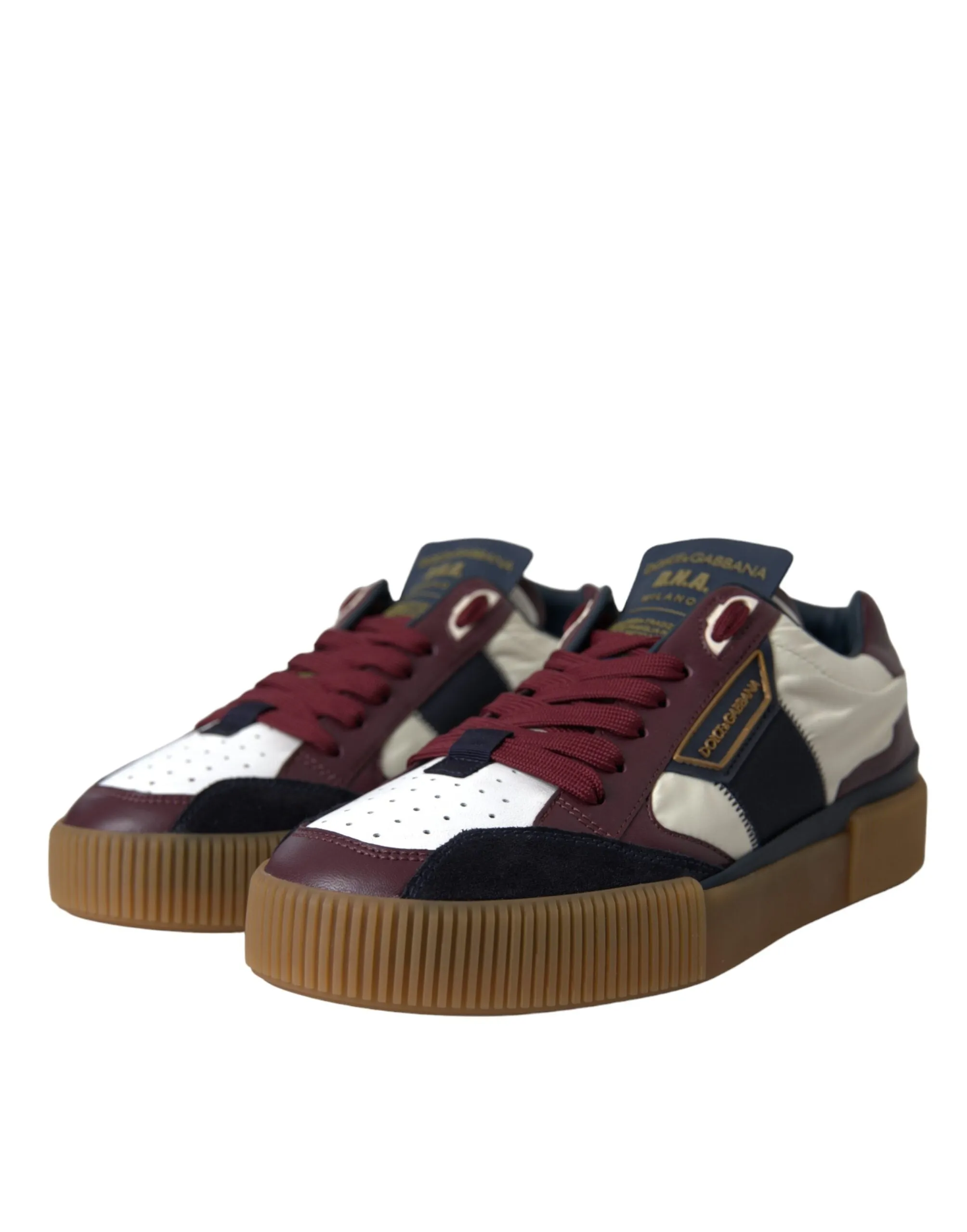 Multicolor Miami Leather Low Top Sneakers Shoes sold by Louxly product image thumbnail 3