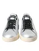 Silver Portofino Calf Leather Sneakers Men Shoes sold by Louxly
