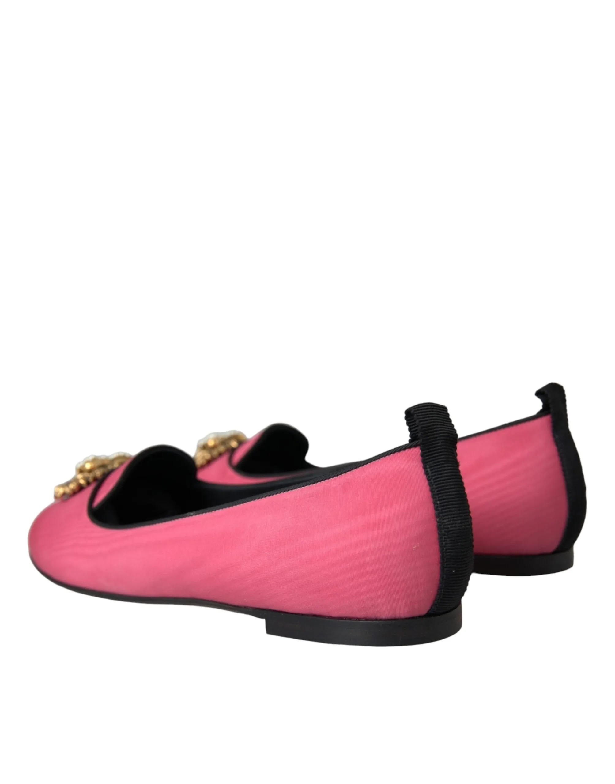 Pink Velvet Slip On Loafers Flats Shoes sold by Louxly product image thumbnail 4