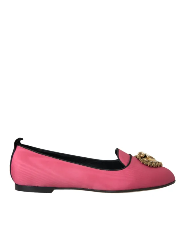 Pink Velvet Slip On Loafers Flats Shoes sold by Louxly