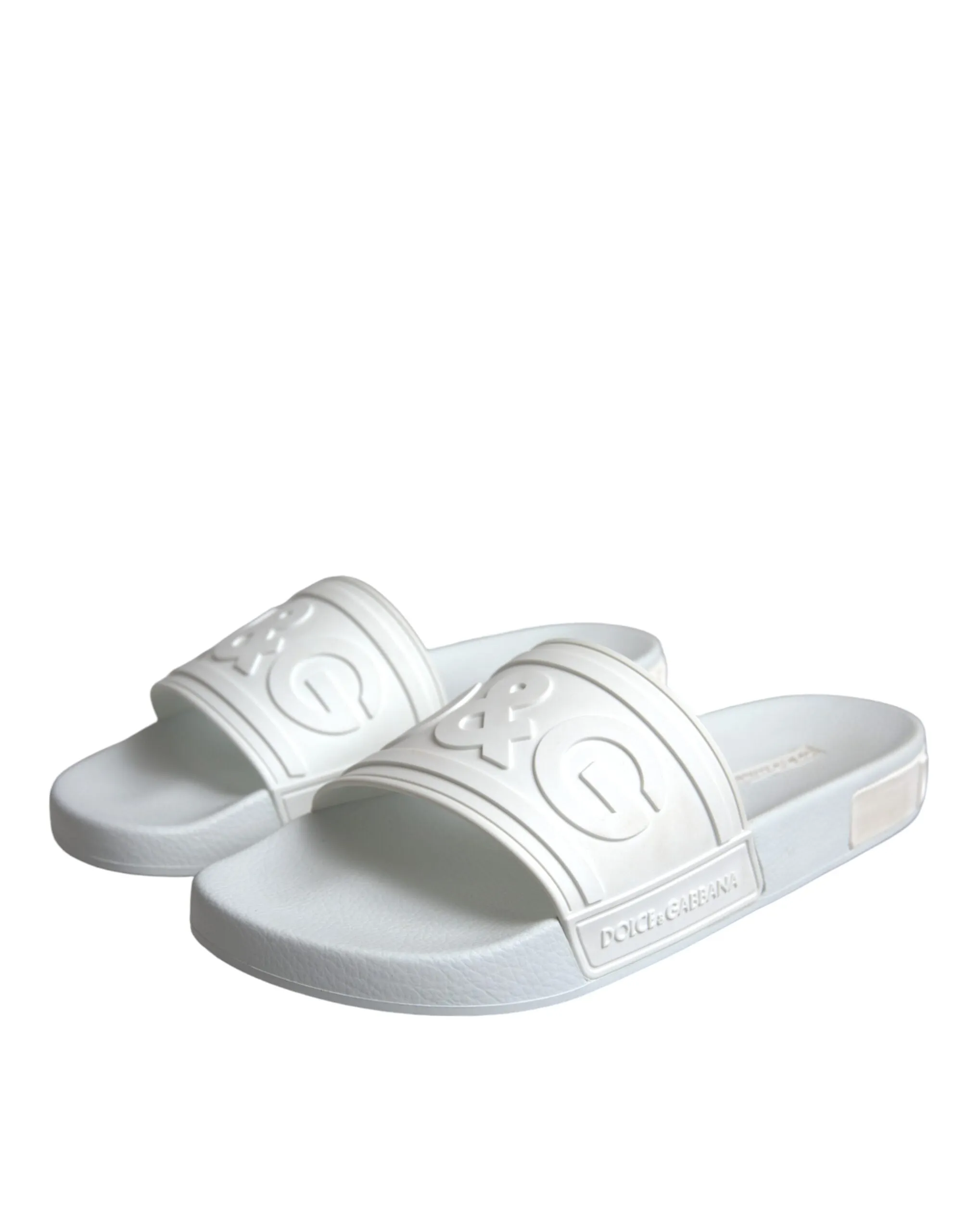 White Rubber Slides Sandals Beachwear Shoes sold by Louxly product image thumbnail 3